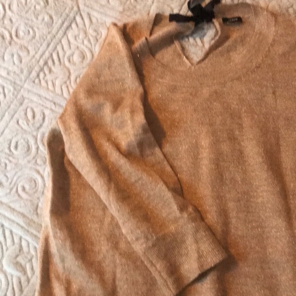 J.Crew metallic lightweight sweater - Picture 3 of 3